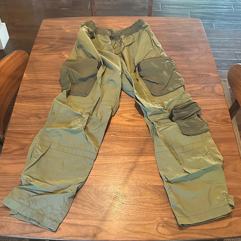 Men's Olive and Khaki Cargo Pants